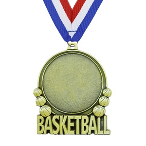 Medallas deportivas y trofeos personalizados de fútbol, danza, atletismo brasileño, ajedrez, karate y levantamiento de pesas con diseño de cinta. - Product Image 1