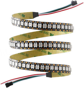 ไฟ LED แถบสำหรับตกแต่งภายนอกในเทศกาลคริสต์มาส รุ่น WS2812B RGB LED Strip Digital DMX RGB LED Strip WS2811 WS2812B - Product Image 4