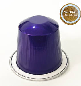Capsule vide Nespresso personnalisée avec logo, avec couvercle rond pour machine, portable, pour café en poudre - Product Image 6