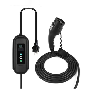 Portable household new energy electric car charging gun IEC62196 mode two European standard 7 holes 16A