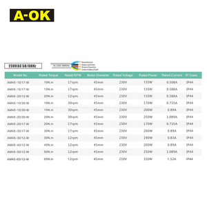 Moteur tubulaire AC à commande manuelle A-OK AM45 pour stores enrouleurs extérieurs et volets motorisés - Product Image 4