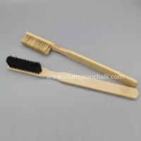 Brosse d'escalade en poils de sanglier Brosse en bois de hêtre bambou Brosse à craie de gymnastique