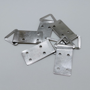 Square Four Hole Triangular Hanging Hook Stainless Steel Eye Slip Hook <b>For</b> Wedding Dresses <b>Frames</b> <b>Paintings</b> - Product Image 3