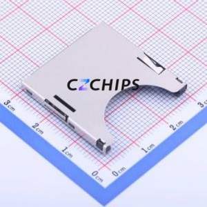 HYCW48-SD11-270B SD Card / Memory Card Connector SMD Connector Self-Return Type Standard SD Card Card Holder With - Product Image 1