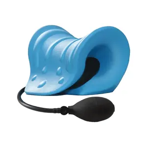 Dispositivo de tracción Cervical, bolsa de aire ajustable, cuello y hombros relajante para, camilla para aliviar el dolor de cabeza, tensión muscular