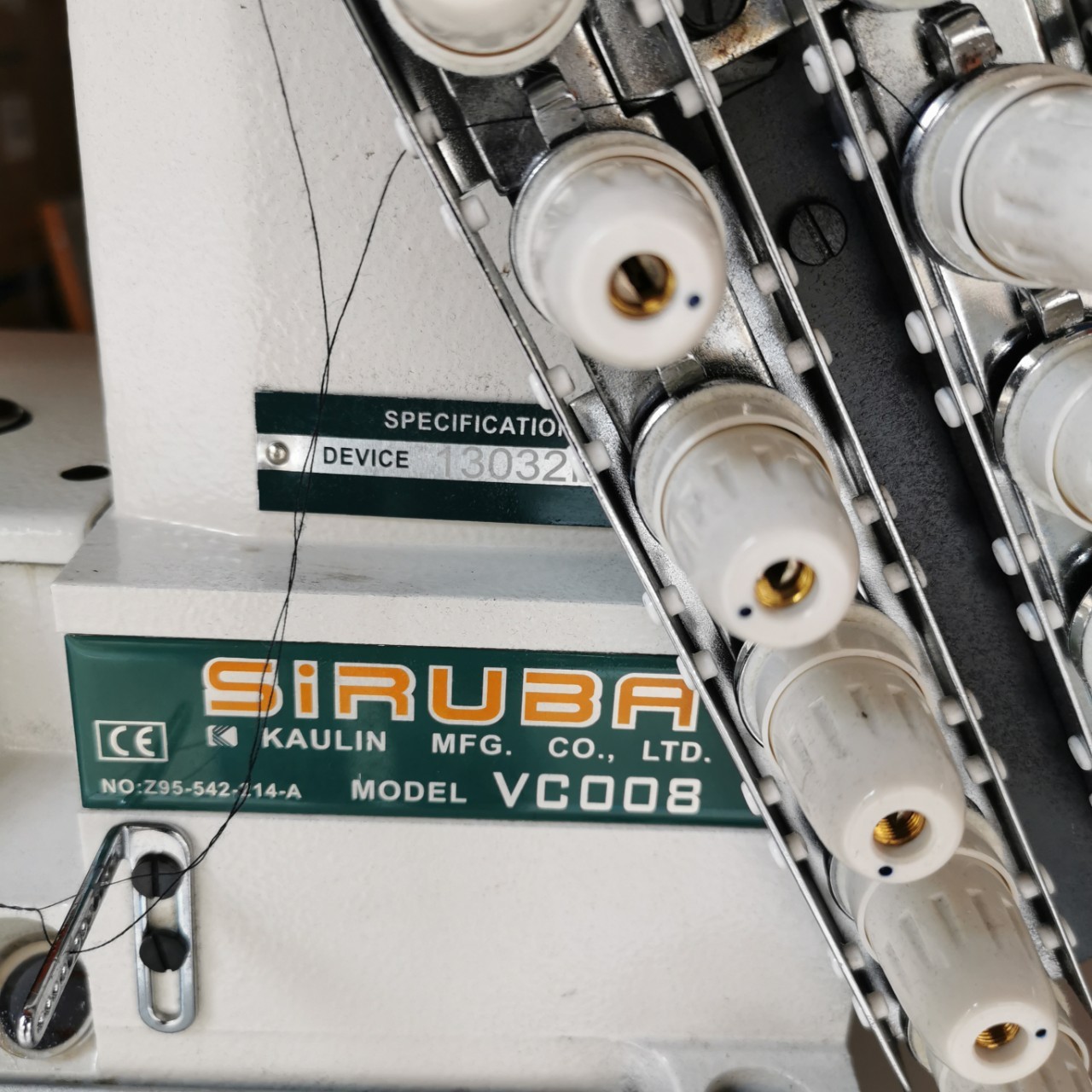 Secondhand SIRUBA VC008 Multi Needle Chain Stitch Sewing Machine