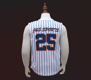 Vente de maillots sans manches de softball personnalisés à 2 boutons à des prix abordables - Product Image 4