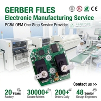 Service d'assemblage de circuits imprimés (PCBA) sur mesure OEM, fabricant clé en main de cartes de circuits imprimés, fabrication de cartes de contrôle