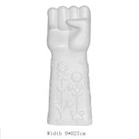 Prix usine Europe Amérique Style Statue En Céramique Porcelaine Vases À Fleurs Statue Décorative Vase pour La Décoration Intérieure