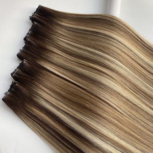 <span class=keywords><strong>Colore</strong></span> Balayage <span class=keywords><strong>Biondo</strong></span> <span class=keywords><strong>Cenere</strong></span>/<span class=keywords><strong>Biondo</strong></span> Caldo per Trama di <span class=keywords><strong>Capelli</strong></span> 100% Vergini Genius, Tagliabile Ovunque, Senza Perdita di <span class=keywords><strong>Capelli</strong></span>, Invisibile Anche su <span class=keywords><strong>Capelli</strong></span> Fini - Product Image 6