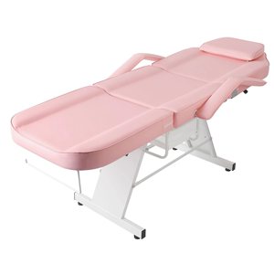 Masaje facial Spa Altura ajustable Salón <span class=keywords><strong>de</strong></span> belleza <span class=keywords><strong>Centro</strong></span> Cama facial plegable con silla - Product Image 4