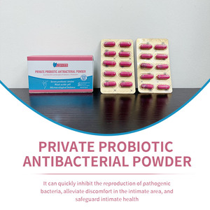 Pó Probiótico Antibacteriano para Cuidado Vaginal OEM, Equilíbrio do pH, Livre de Odor, Anti-coceira, Yoni Pop - Product Image 1