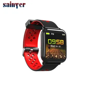 Vendita calda DM06 Smart Fitness Pressione Sanguigna Sport Manuale Utente Intelligente Braccialetto di Vigilanza Con Bluetooth