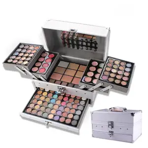MISS ROSE 94 colors Multi functional makeup set eye shadow plate Lipstick blusher powder eyebrow powder cosmetics set