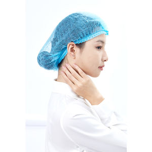 غطاء رأس طبي للاستخدام مرة واحدة من القماش غير المنسوج، شبكة شعر، قبعة للأطباء والجراحين والموظفين - Product Image 3