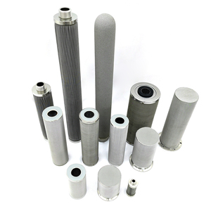 Recipiente de presión de elemento de filtro de cartucho de malla de acero inoxidable de 0,2 micras para filtración de vapor de alta presión Capacidad de 1000L/hora - Product Image 5