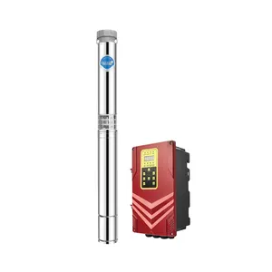 High Speed 7.5Kw 7.5 Kw 10Hp 380V Three Phase Electric Water Pump 300M Submersible Borehole Pump