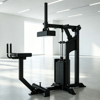 Appareil de musculation à charge sélective pour l'entraînement des jambes, machine à soulever les mollets debout, DONKEY CALF RAISE