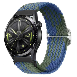 Bracelet de montre en nylon tressé Win-Win 20 mm 22 mm pour Huawei GT2 Garmin <span class=keywords><strong>Samsung</strong></span> Galaxy <span class=keywords><strong>Watch</strong></span> 4 <span class=keywords><strong>5</strong></span> - Product Image 4