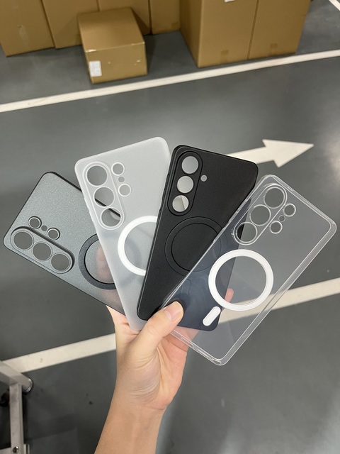 Twins for 2026 New Minimalist PP Magnetic Shockproof 5G S26 Ultra Plus Ultra Thin Slim Lightweight Phone Case Bare Phone Feeling