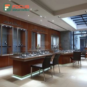 Sistema de Exhibición de Joyería de Lujo, Superficie Pulida, Mostrador de Exhibición para Espacios de Boutique - Product Image 5