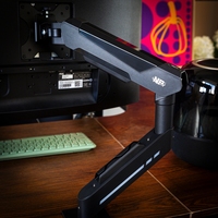 Soporte de Monitor Mecánico de Hierro con Resorte, Giratorio y Envolvente en Plástico, Personalizado con Capacidad de Carga de 2-9 kg