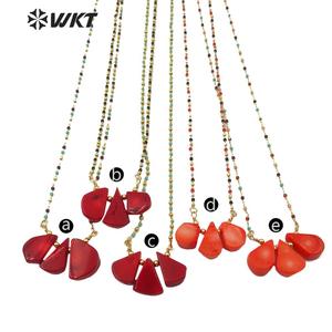 WT-N1198 Nuovo Naturale Perle <span class=keywords><strong>di</strong></span> <span class=keywords><strong>Corallo</strong></span> Rosso <span class=keywords><strong>Collana</strong></span> <span class=keywords><strong>di</strong></span> Modo handmade <span class=keywords><strong>di</strong></span> Fascino Piccola <span class=keywords><strong>Collana</strong></span> <span class=keywords><strong>di</strong></span> <span class=keywords><strong>Corallo</strong></span> Dei Monili <span class=keywords><strong>di</strong></span> Vendita Calda Della <span class=keywords><strong>Collana</strong></span> - Product Image 4