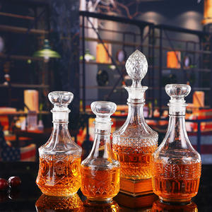 Botella de Licor de Cristal Transparente de 500 ml de Alta Gama, Personalizada, con Corcho, para Whisky, Vodka, <span class=keywords><strong>Vino</strong></span>, Directo de Fábrica, Gloriosa - Product Image 6