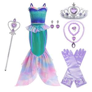 Niños bebé niña Cosplay disfraces princesa <span class=keywords><strong>sirenita</strong></span> vestido <span class=keywords><strong>para</strong></span> niños bebé niña - Product Image 2