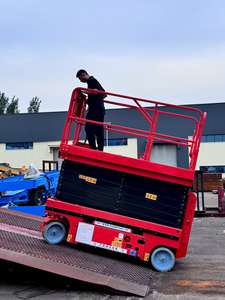 4m 6m 8m 10m 12m 14m 16m yüksek kaldırma dikey direk alüminyum elektrik hava çalışma platformu asansör - Product Image 3