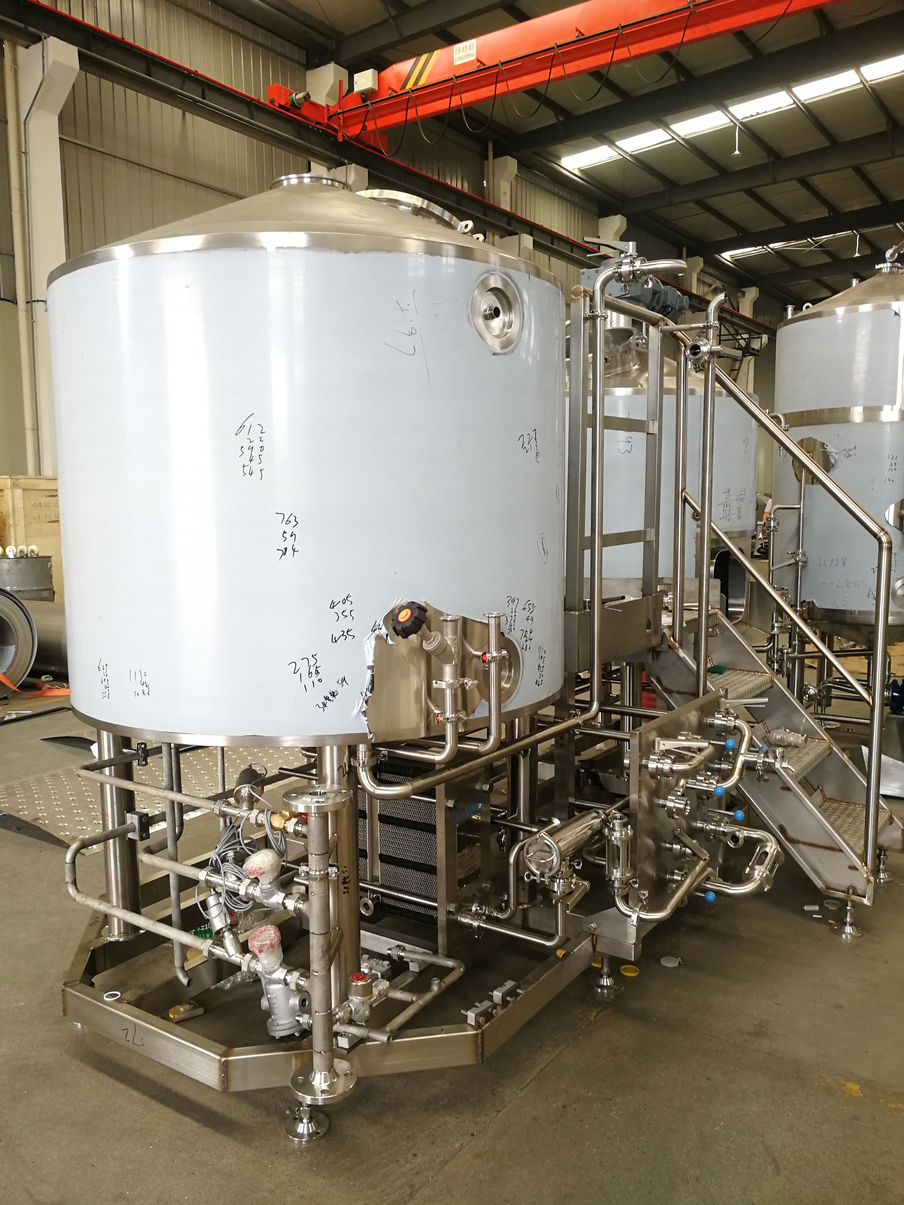 Industrial UHT Milk Processing Machine SUS304 / 316 Material