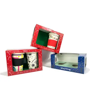 Mochi Medaillenschlüssel mit Hardcover PR Tasse Test Eid 30 Luxus-Perückenboxen Verpackung mit individuellem Logo