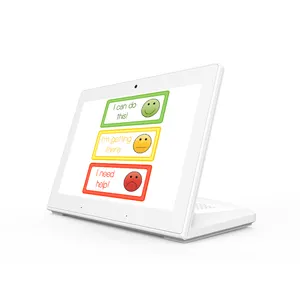 L Vorm Capacitieve Touchscreen Klant Feedback Evaluator Restaurant Bank Bestellen RJ45 Desktop Android Tablet