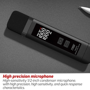 TASI TA657A Professional <b>Sound</b> Level <b>Meter</b> Pen-type Decibel <b>Meter</b> USB Rechargeable Noise Level <b>Meter</b> with VA Color Display CE - Product Image 2