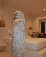 Oem Personnalisé Musulman Arabe Ramadan Islamique Ample Surdimensionné Prière de Dubaï Hijab Moderne Robe Abaya pour Femmes en Satin Imprimé Floral