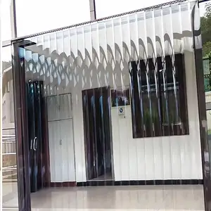 Cortina de puerta de Pvc de baja temperatura para sala de refrigeración de proceso de alimentos