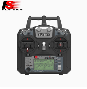 FLYSKY FS <span class=keywords><strong>I6</strong></span> 2,4G 6ch transmisor receptor sistema pantalla LCD Material metálico helicóptero RC multicóptero UAV FPV Drones Accesorios - Product Image 4