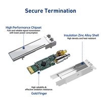 ZoeRax 10G SFP + Módulo transceptor dúplex LC monomodo 1310nm 10km DDM Fibra óptica para red Cisco TP-Link Ubiquiti POE