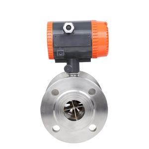 Hoge nauwkeurigheid 1,0% intelligente compacte lichte olie vloeistof goedkope digitale roestvrijstalen turbine flowmeter met LCD-display - Product Image 3