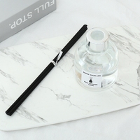 Bouteille vide en verre avec diffuseur d'arôme de roseau de 100ml avec boîte-cadeau et bâton