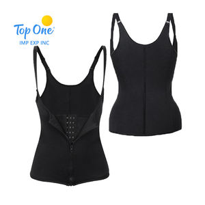 Top One femmes sans couture taille haute Corset bout à bout corps Shaper avec culotte de contrôle amincissant ventre et hanche façonnage pantalon - Product Image 6