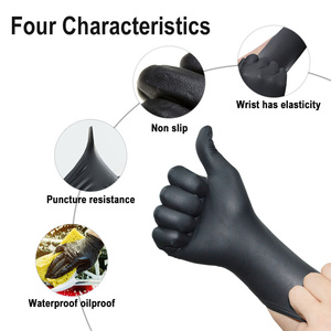 XINGYU-<span class=keywords><strong>Guantes</strong></span> desechables de nitrilo para preparación de alimentos, <span class=keywords><strong>guantes</strong></span> protectores de nitrilo - Product Image 4
