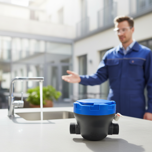 メーター水LoRawan/M-bus/Modbus/Pulse/4G/NB-IoTスレッドクラス2 R200 R250 R400 R500 R800 IP68 DC24V OEM Zigbeeウォーターメーター - Product Image 1