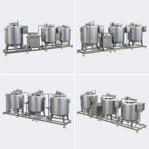 Fabricants industriels de produits laitiers/laitiers transformateurs : Machine à yaourt aux fruits de 100 L pour la production de yaourt - Product Image 1