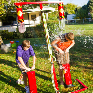 Juego de Globos de Agua Extremos para 4 Jugadores, Hidroblaster de 2/4 Estaciones, Equipo Interactivo de Metal para Eventos al Aire Libre para Parques de Trampolín - Product Image 6