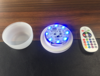 Lampe de table et de sol LED rechargeable 3W à batterie Li-ion, avec télécommande RGB à changement de couleur, homologuée CE ROHS, en plastique IP65, pour remplacement