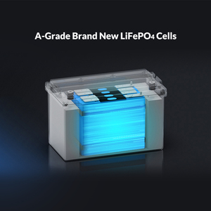 แบตเตอรี่ Lifepo4 12V 100Ah 1280wh ชุดแบตเตอรี่ลิเธียมไอออน 12.8V สำหรับระบบกักเก็บพลังงานแสงอาทิตย์ภายในบ้านและระบบพลังงานทางทะเล - Product Image 1