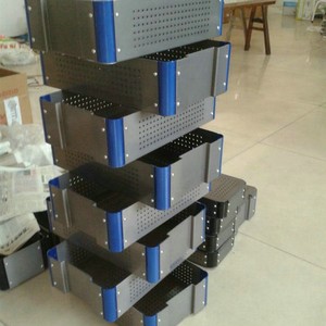 Caja de esterilización para instrumentos laparoscópicos de aleación de aluminio, caja de esterilización para ureteroscopio, instrumento quirúrgico para senos paranasales - Product Image 4