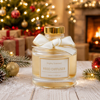 Coffret Cadeau Fête des Femmes et Saint-Valentin : Bougie en Cire de Soja et Diffuseur à Bâtonnets Parfumés Faits Main de Luxe pour Décoration d'Intérieur (Vente en Gros)