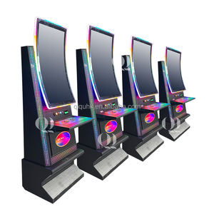 QIQU 2025 divertissement nouveau luxe 34/43 pouces écran tactile incurvé métal compétence jeu armoire Machine - Product Image 6